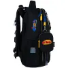 Ортопедичний рюкзак каркасний Kite Education Hot Wheels Skate HW25-531M, чорний - Фото№5