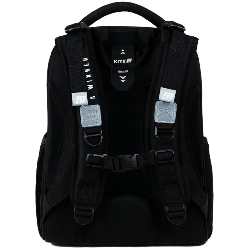 Ортопедичний рюкзак каркасний Kite Education Player K25-531M-3, чорний Ортопедичний рюкзак каркасний Kite Education Player K25-531M-3, чорний