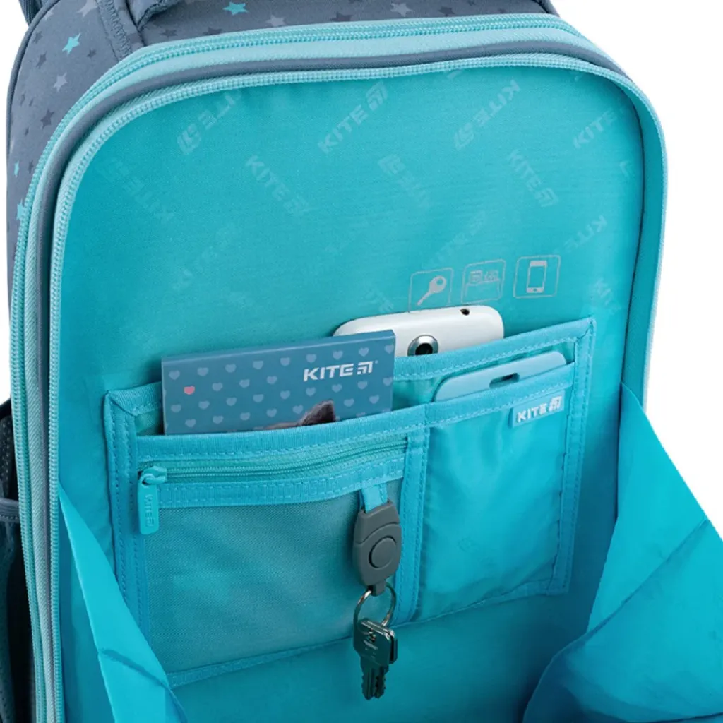 Ортопедичний рюкзак каркасний Kite Education Studio Pets SP25-531M, синій Ортопедичний рюкзак каркасний Kite Education Studio Pets SP25-531M, синій