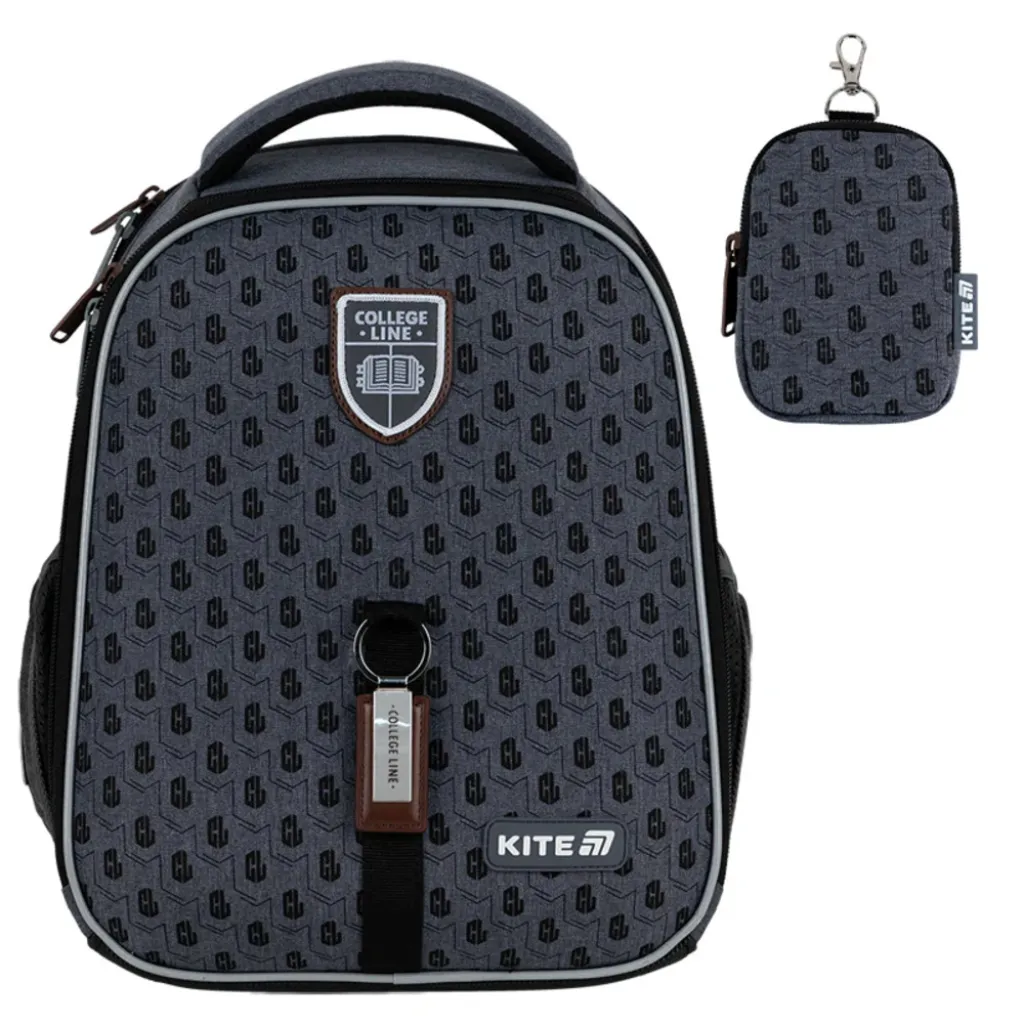Ортопедичний рюкзак Kite Education College Line Boy K25-555S-1, сірий Ортопедичний рюкзак Kite Education College Line Boy K25-555S-1, сірий