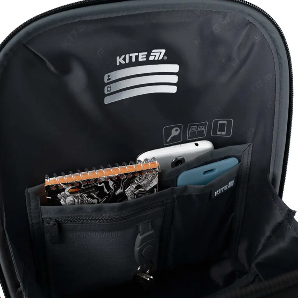 Ортопедичний рюкзак Kite Education College Line Boy K25-555S-1, сірий Ортопедичний рюкзак Kite Education College Line Boy K25-555S-1, сірий