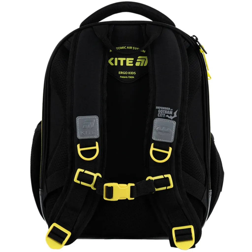 Ортопедичний рюкзак Kite Education DC Batman DC25-555S, чорний Ортопедичний рюкзак Kite Education DC Batman DC25-555S, чорний