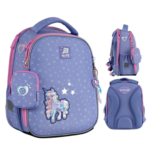 Ортопедичний рюкзак Kite Education My Little Pony LP25-555S, бузковий - Фото№1 Ортопедичний рюкзак Kite Education My Little Pony LP25-555S, бузковий - Фото№1