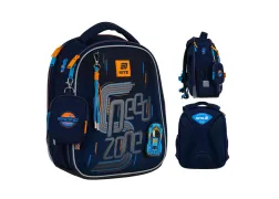 Ортопедичний рюкзак Kite Education Speed Zone K25-555S-3, темно-синій Ортопедичний рюкзак Kite Education Speed Zone K25-555S-3, темно-синій