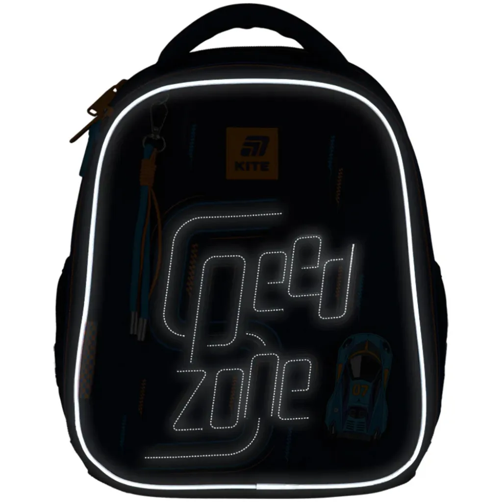 Ортопедичний рюкзак Kite Education Speed Zone K25-555S-3, темно-синій Ортопедичний рюкзак Kite Education Speed Zone K25-555S-3, темно-синій