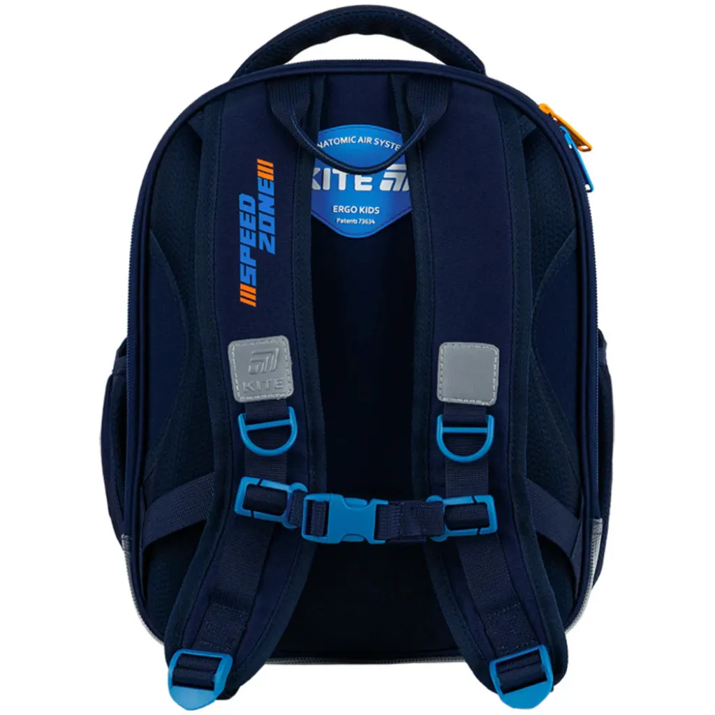 Ортопедичний рюкзак Kite Education Speed Zone K25-555S-3, темно-синій Ортопедичний рюкзак Kite Education Speed Zone K25-555S-3, темно-синій