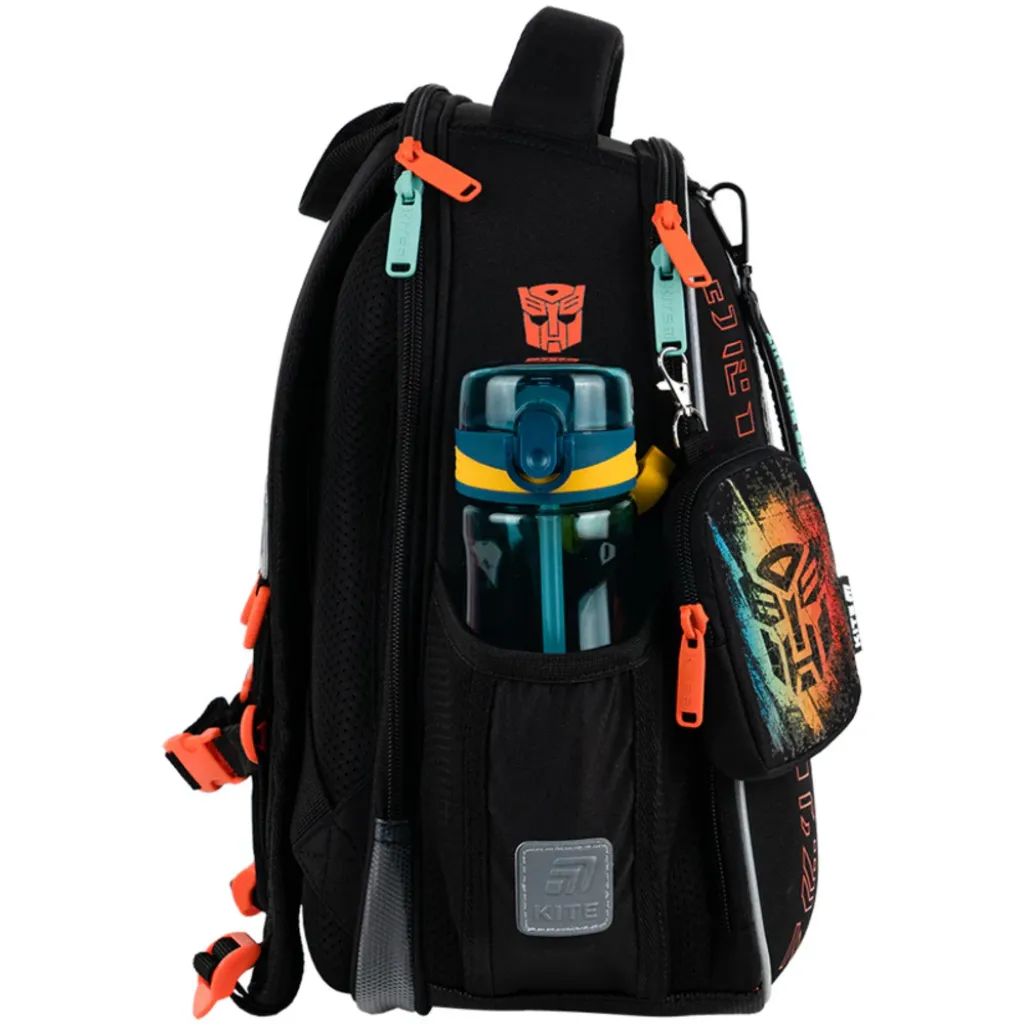 Ортопедичний рюкзак Kite Education Transformers Generations TF25-555S, чорний Ортопедичний рюкзак Kite Education Transformers Generations TF25-555S, чорний