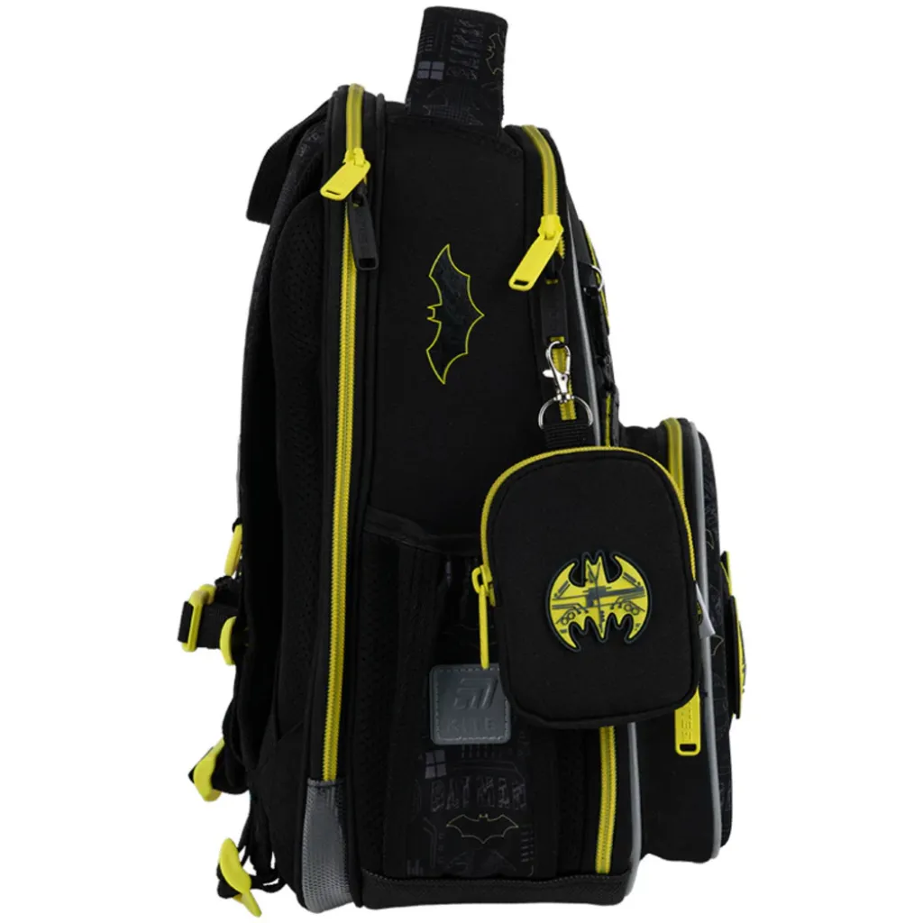 Ортопедичний рюкзак Kite Education DC Batman DC25-556M, чорний Ортопедичний рюкзак Kite Education DC Batman DC25-556M, чорний