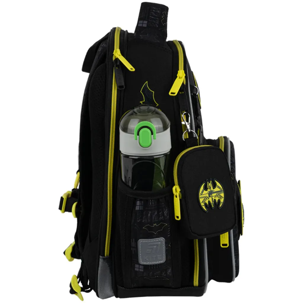 Ортопедичний рюкзак Kite Education DC Batman DC25-556M, чорний Ортопедичний рюкзак Kite Education DC Batman DC25-556M, чорний
