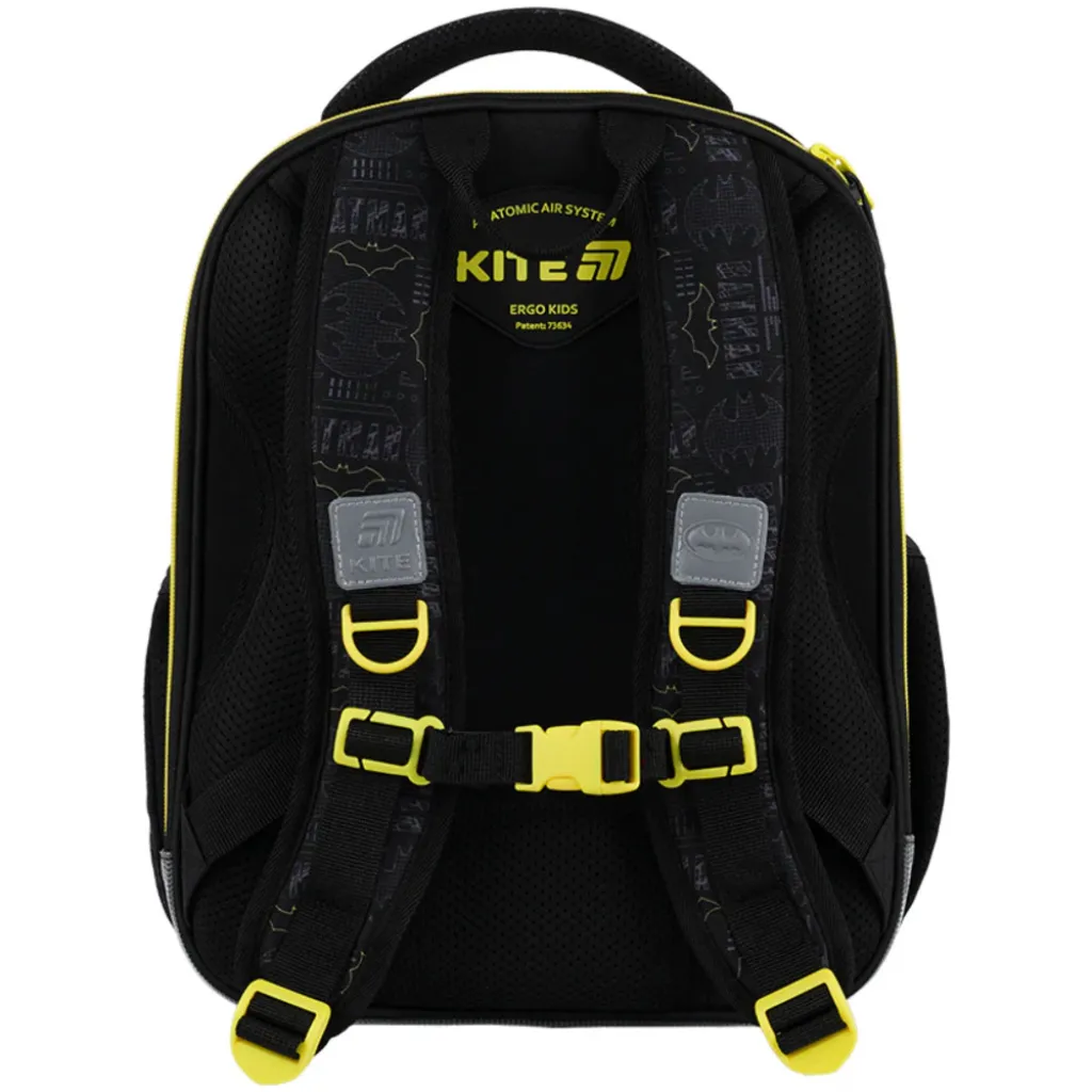 Ортопедичний рюкзак Kite Education DC Batman DC25-556M, чорний Ортопедичний рюкзак Kite Education DC Batman DC25-556M, чорний