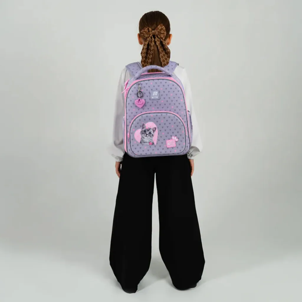 Ортопедичний рюкзак Kite Education Studio Pets SP25-556M, бузковий Ортопедичний рюкзак Kite Education Studio Pets SP25-556M, бузковий