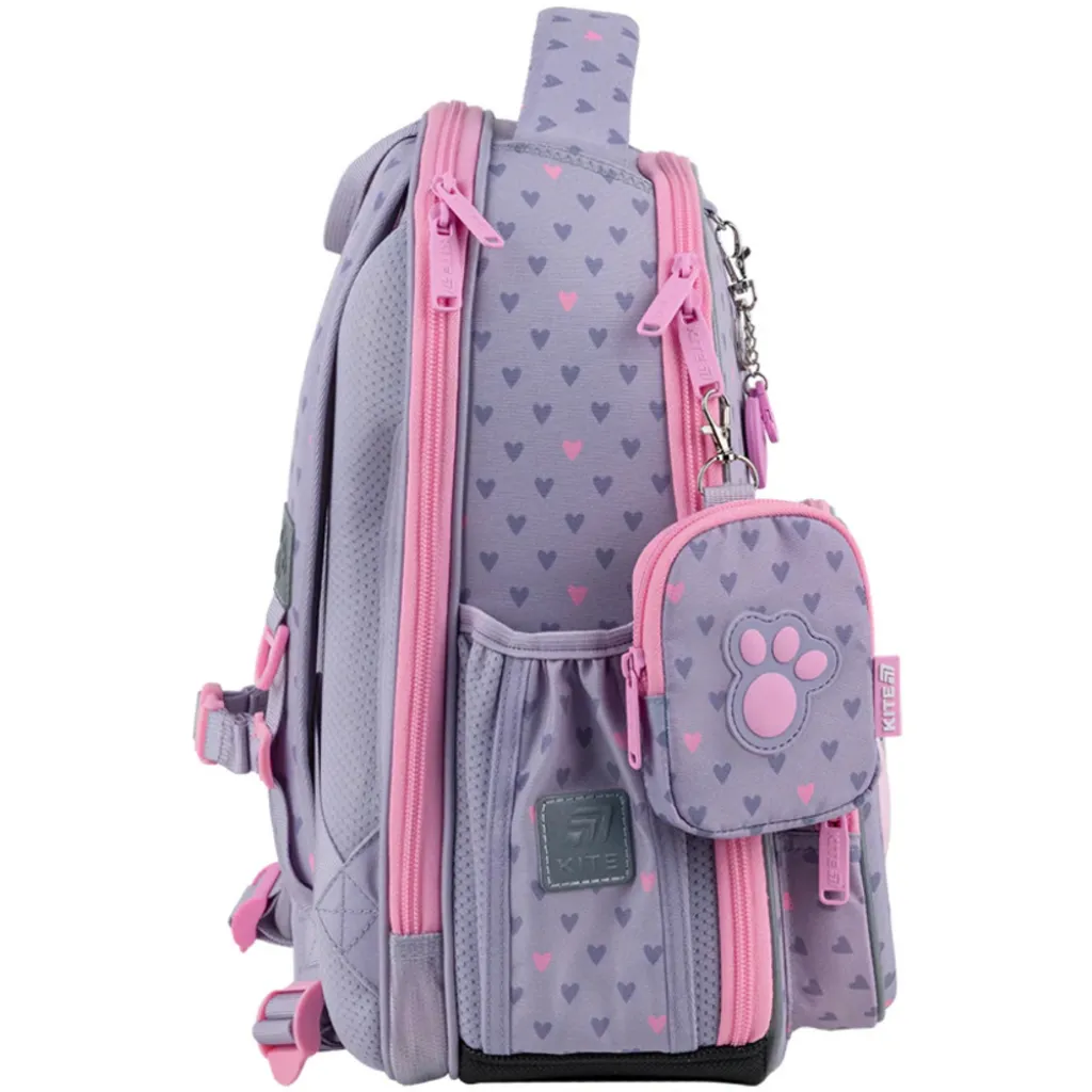 Ортопедичний рюкзак Kite Education Studio Pets SP25-556M, бузковий Ортопедичний рюкзак Kite Education Studio Pets SP25-556M, бузковий