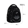 Ортопедический рюкзак Kite Education Teens Gothic Elegance K26-8001L, черный - Фото№3