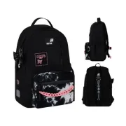 Городской ортопедический рюкзак Kite Education Teens Danger K26-949M-1, черный Городской ортопедический рюкзак Kite Education Teens Danger K26-949M-1, черный