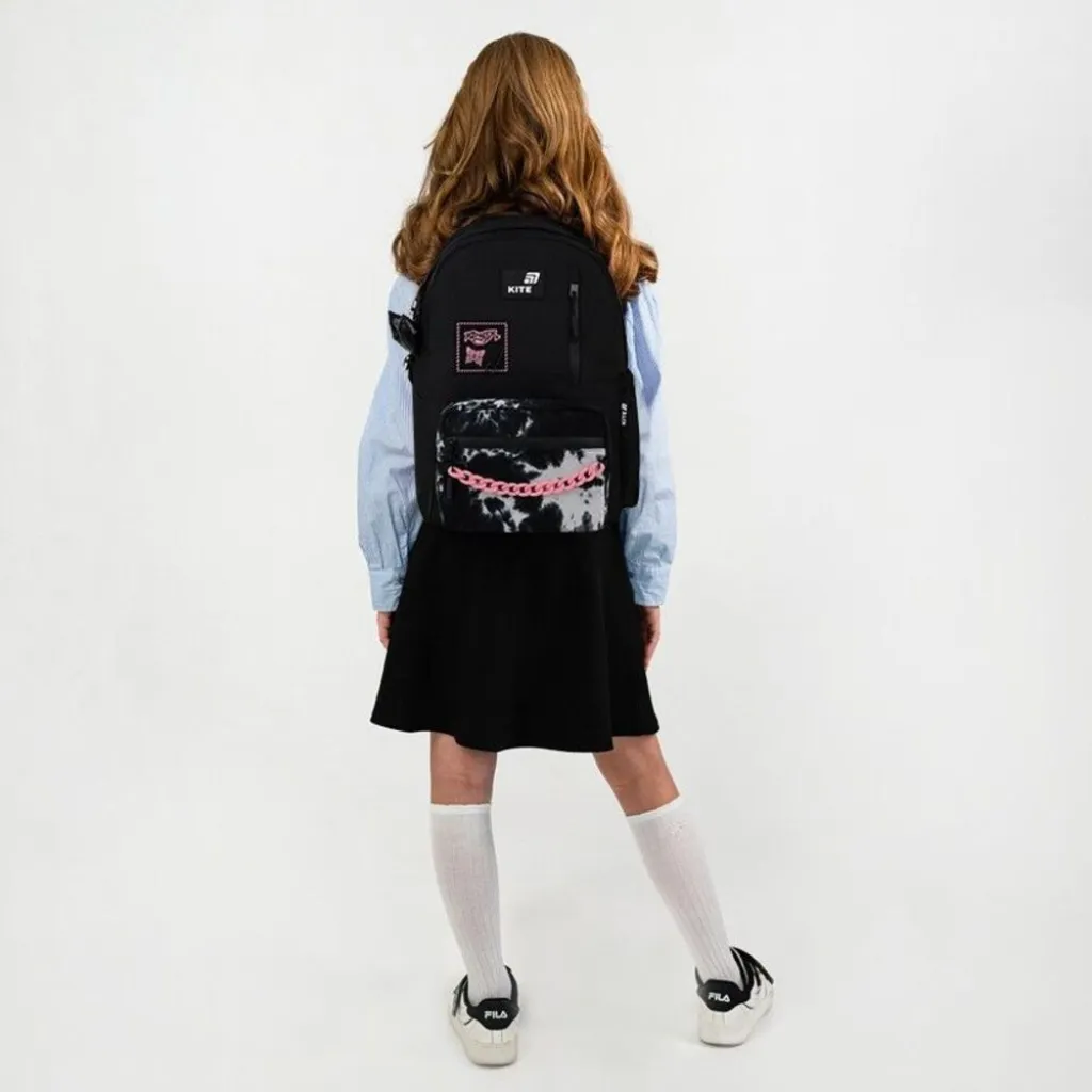 Городской ортопедический рюкзак Kite Education Teens Danger K26-949M-1, черный
