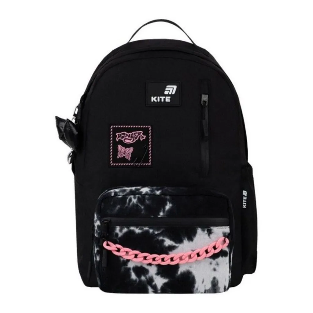Городской ортопедический рюкзак Kite Education Teens Danger K26-949M-1, черный