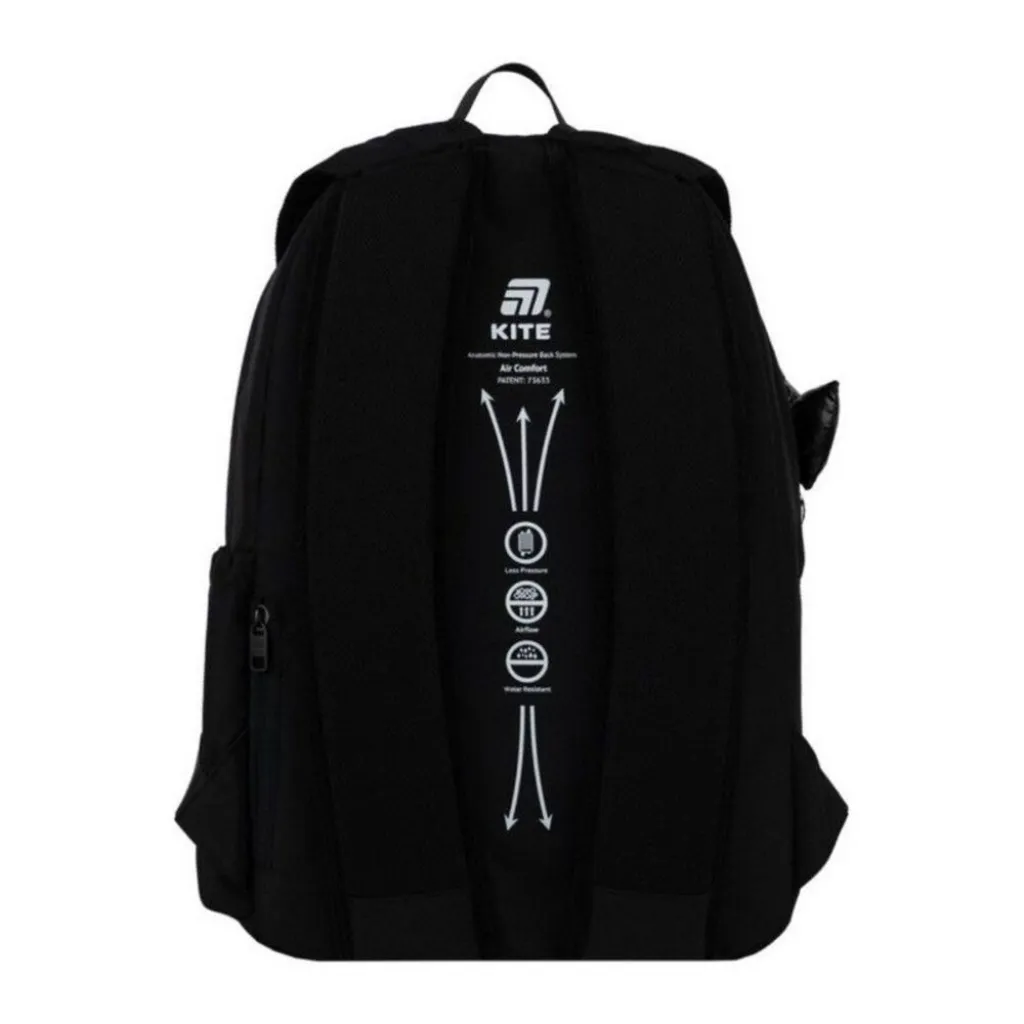 Городской ортопедический рюкзак Kite Education Teens Danger K26-949M-1, черный