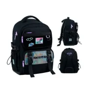 Ортопедический рюкзак Kite Education Monster High MH26-1022M, черный Ортопедический рюкзак Kite Education Monster High MH26-1022M, черный