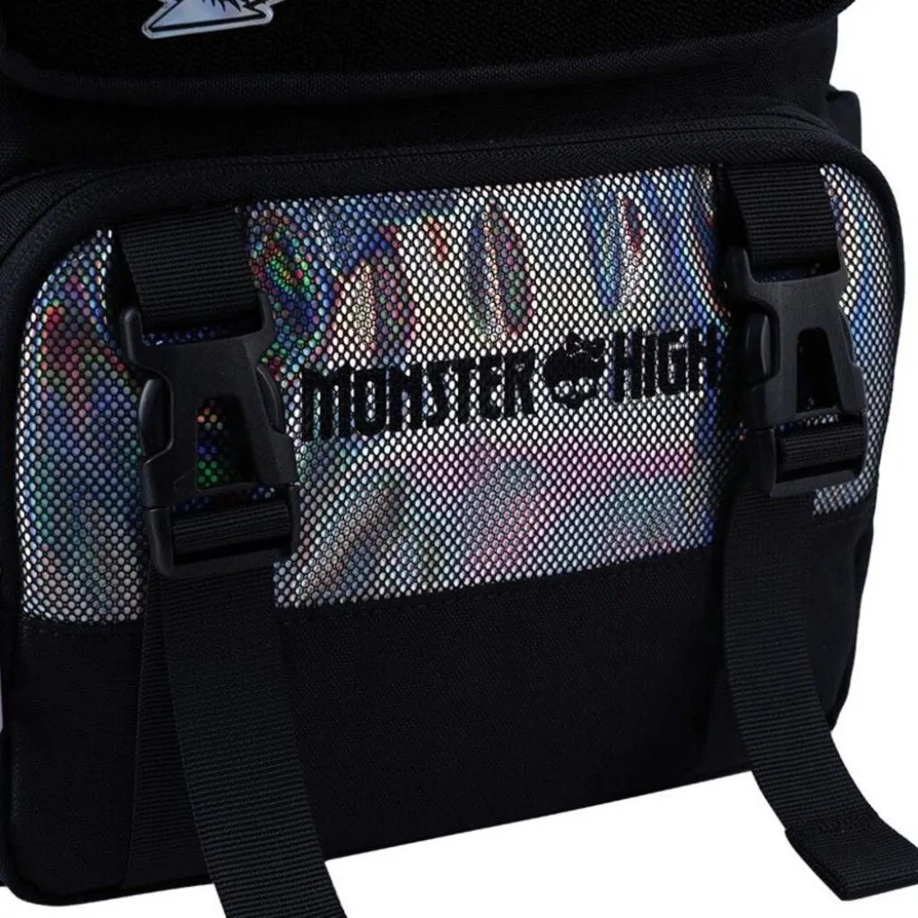 Ортопедический рюкзак Kite Education Monster High MH26-1022M, черный