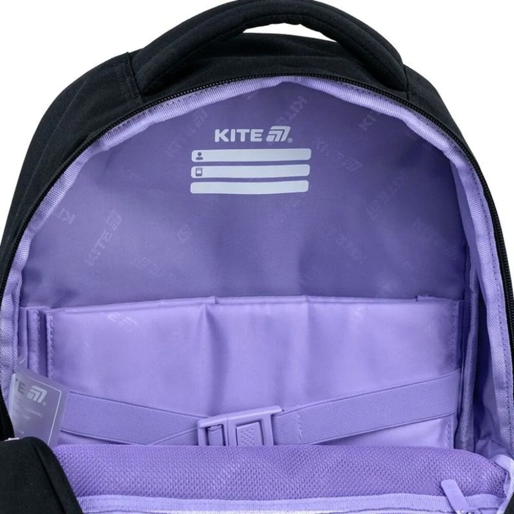 Ортопедический рюкзак Kite Education Monster High MH26-1022M, черный