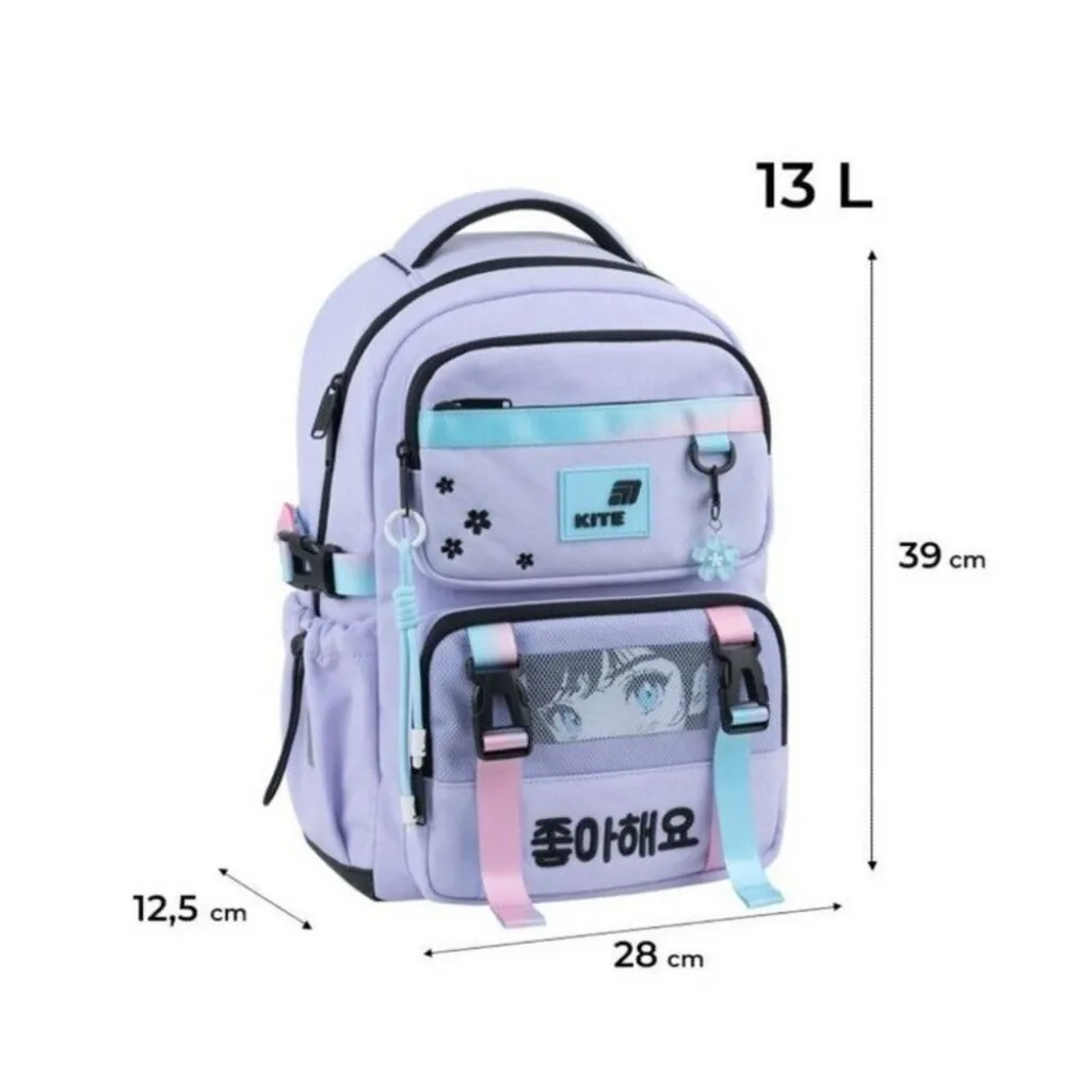 Ортопедический рюкзак Kite Education Sakura K26-1022M-1, сиреневый