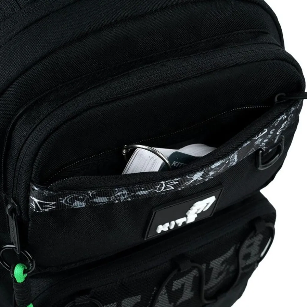 Ортопедический рюкзак Kite Education Skater K26-1022M-2, черный
