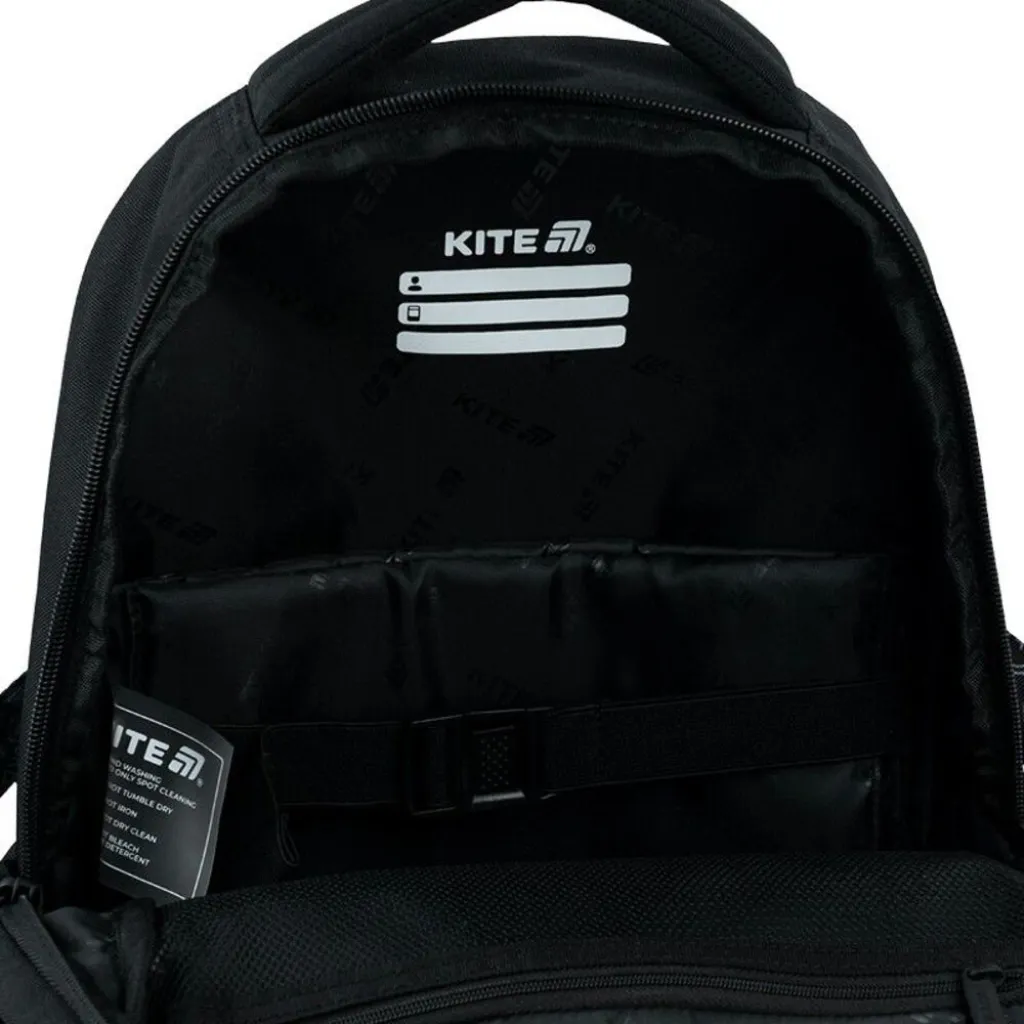 Ортопедический рюкзак Kite Education Skater K26-1022M-2, черный