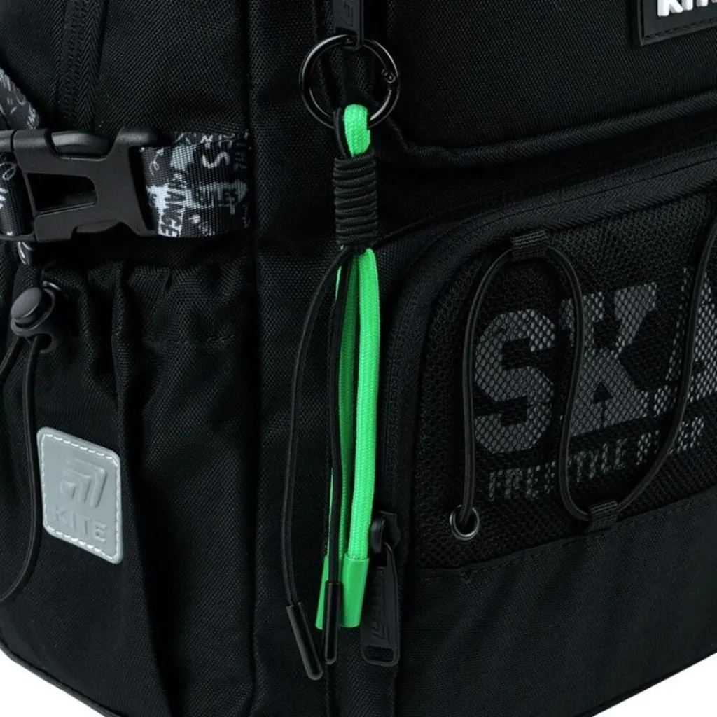 Ортопедический рюкзак Kite Education Skater K26-1022M-2, черный