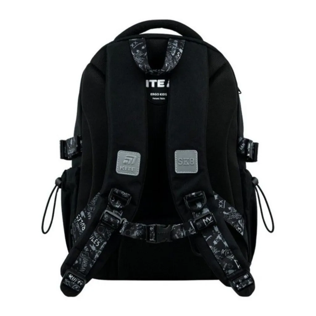 Ортопедический рюкзак Kite Education Skater K26-1022M-2, черный