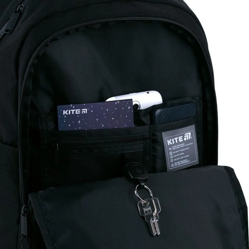 Ортопедический рюкзак Kite Education Gamer K26-584M-5, черный Ортопедический рюкзак Kite Education Gamer K26-584M-5, черный