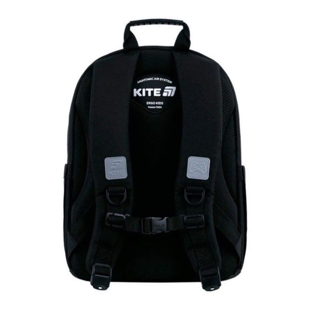 Ортопедический рюкзак Kite Education Gamer K26-584M-5, черный Ортопедический рюкзак Kite Education Gamer K26-584M-5, черный
