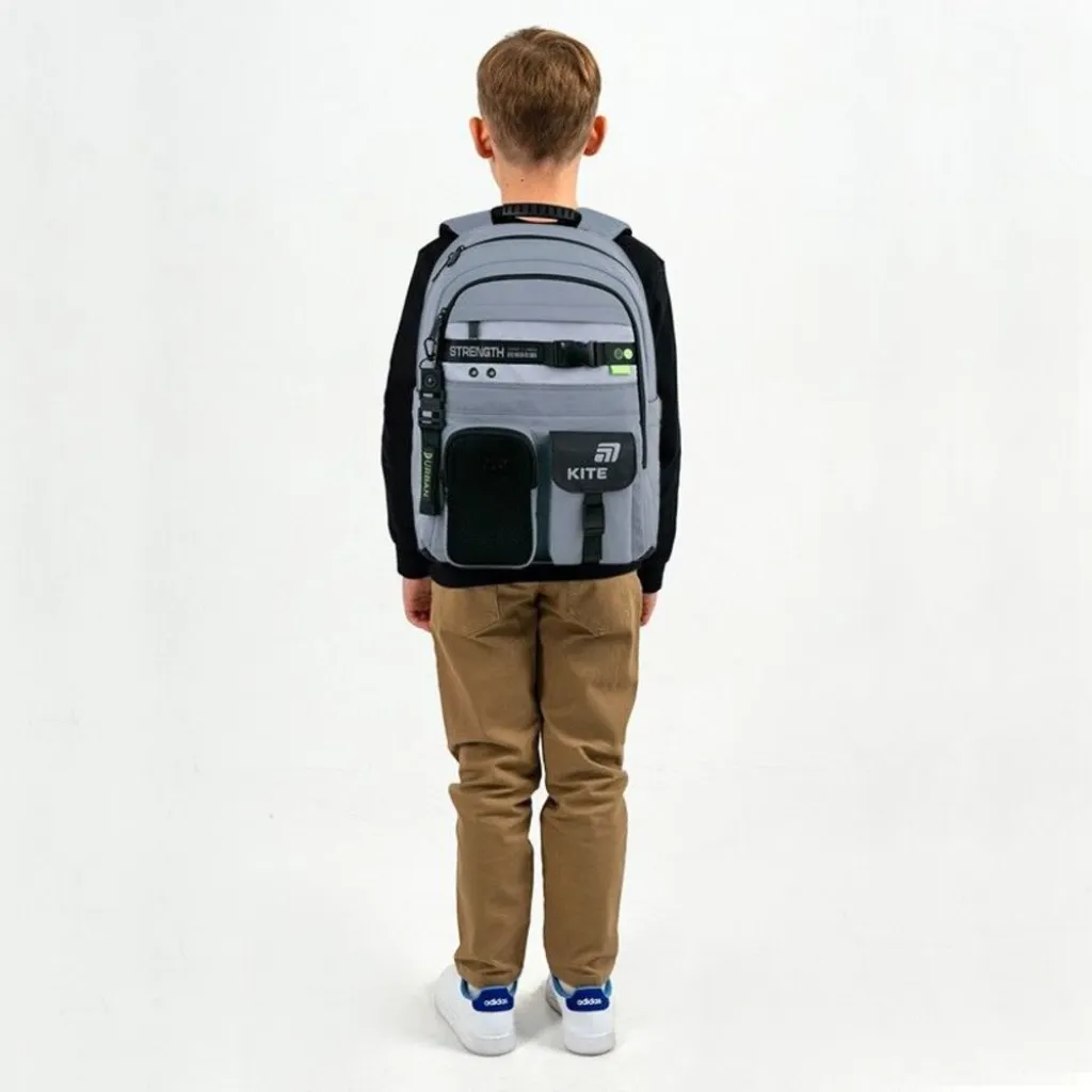 Ортопедический рюкзак Kite Education Urban K26-584M-3, серый Ортопедический рюкзак Kite Education Urban K26-584M-3, серый