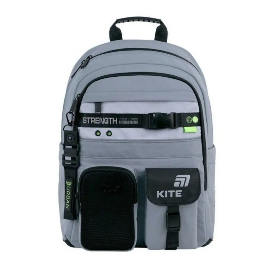 Ортопедический рюкзак Kite Education Urban K26-584M-3, серый Ортопедический рюкзак Kite Education Urban K26-584M-3, серый