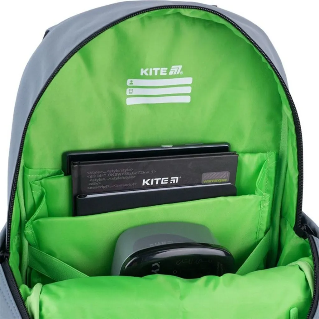 Ортопедический рюкзак Kite Education Urban K26-584M-3, серый Ортопедический рюкзак Kite Education Urban K26-584M-3, серый