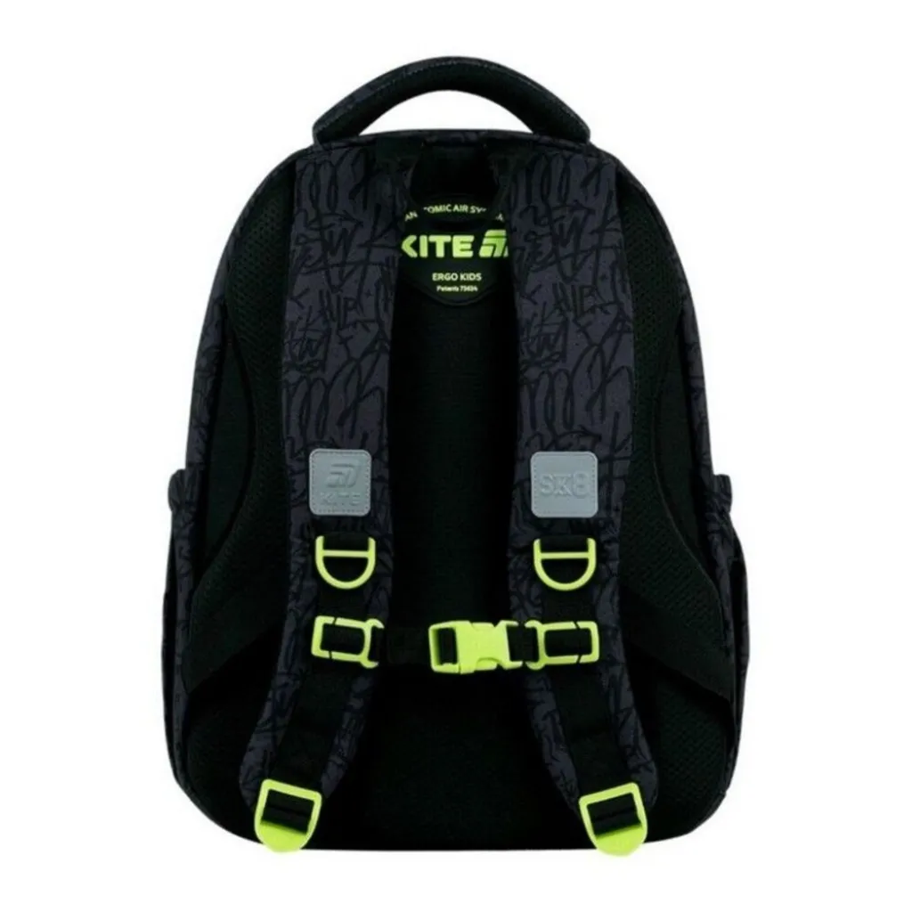 Ортопедический рюкзак Kite Education SK8 K26-763M-3, черный Ортопедический рюкзак Kite Education SK8 K26-763M-3, черный