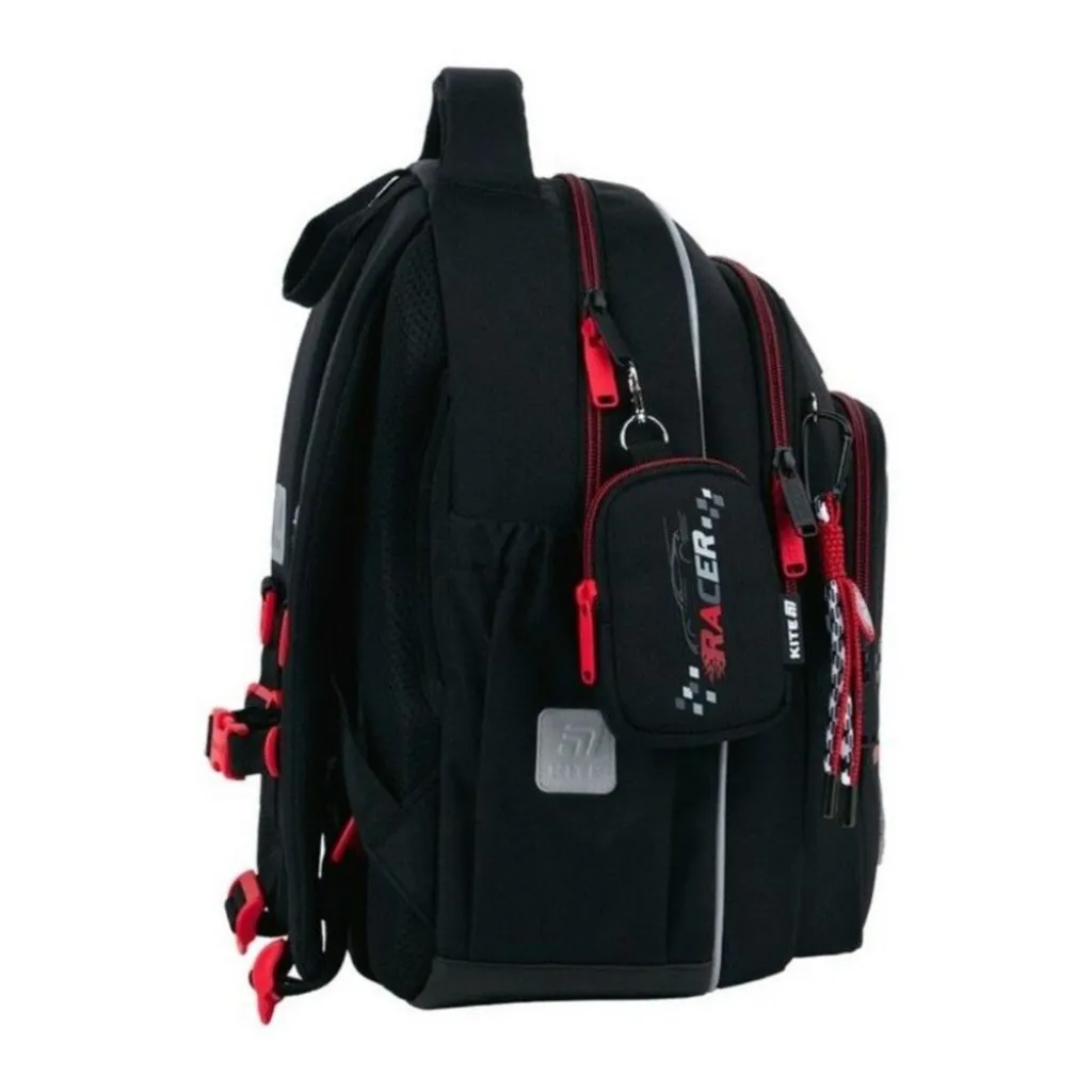 Ортопедичний рюкзак Kite Education Speed Racer K26-763S-2, чорний