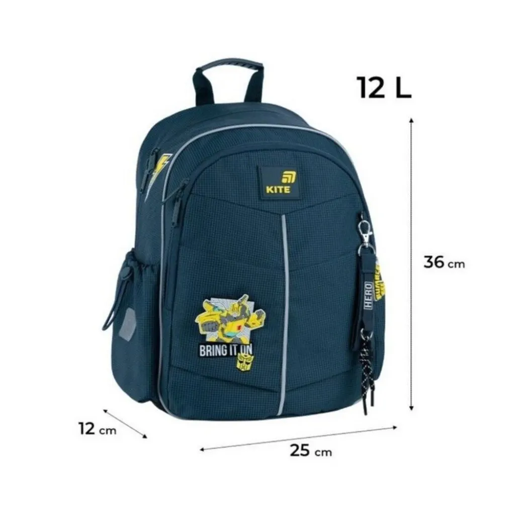 Ортопедический рюкзак Kite Education Transformers TF26-771S, синий