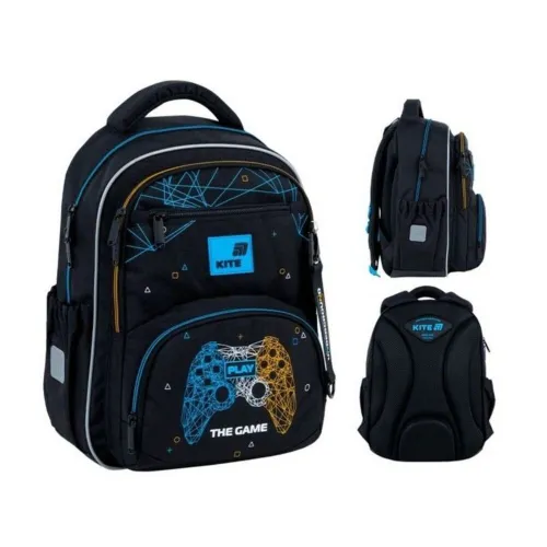 Ортопедический рюкзак Kite Education Next Level K26-773M-4, черный - Фото№1 Ортопедический рюкзак Kite Education Next Level K26-773M-4, черный - Фото№1