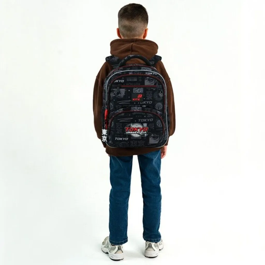 Ортопедический рюкзак Kite Education Tokyo K26-773M-5, серый Ортопедический рюкзак Kite Education Tokyo K26-773M-5, серый