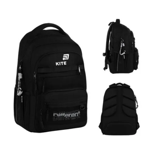 Ортопедический рюкзак Kite Education Teens Different K26-1019L-2, черный - Фото№1