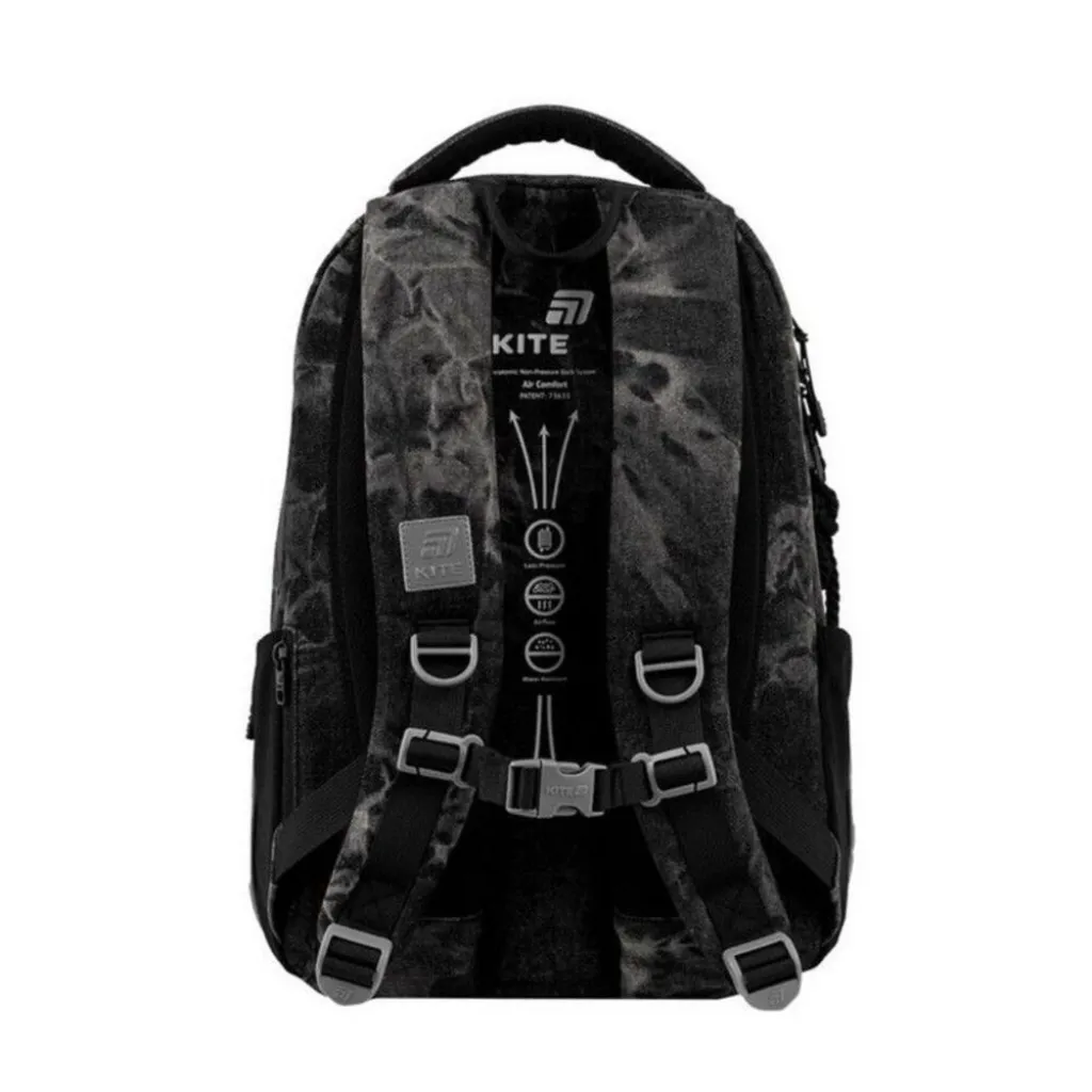 Ортопедичний рюкзак Kite Education Teens Denim Core K26-2578M-2, сірий Ортопедичний рюкзак Kite Education Teens Denim Core K26-2578M-2, сірий