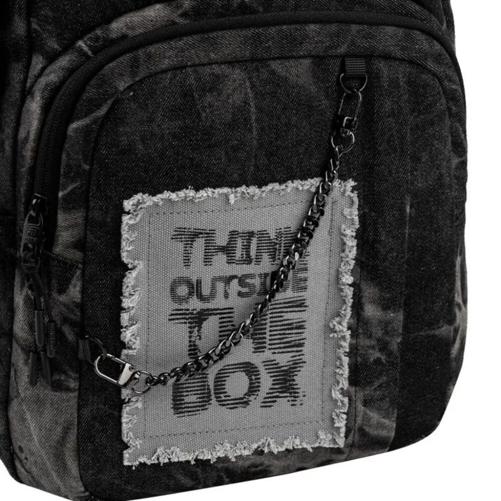 Ортопедичний рюкзак Kite Education Teens Denim Core K26-2578M-2, сірий Ортопедичний рюкзак Kite Education Teens Denim Core K26-2578M-2, сірий