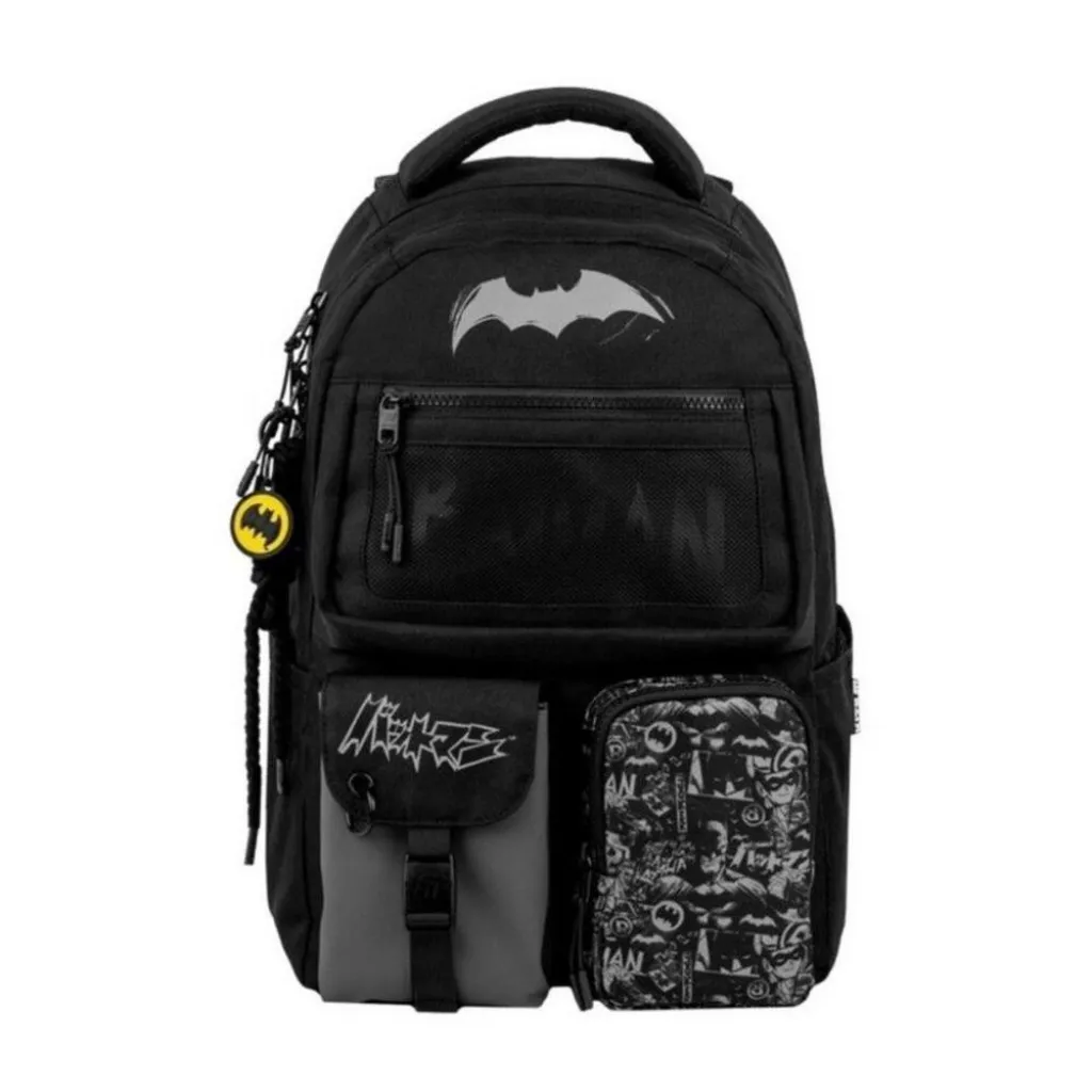 Ортопедический рюкзак Kite Education Teens DC Comics DC26-2587M, черный Ортопедический рюкзак Kite Education Teens DC Comics DC26-2587M, черный