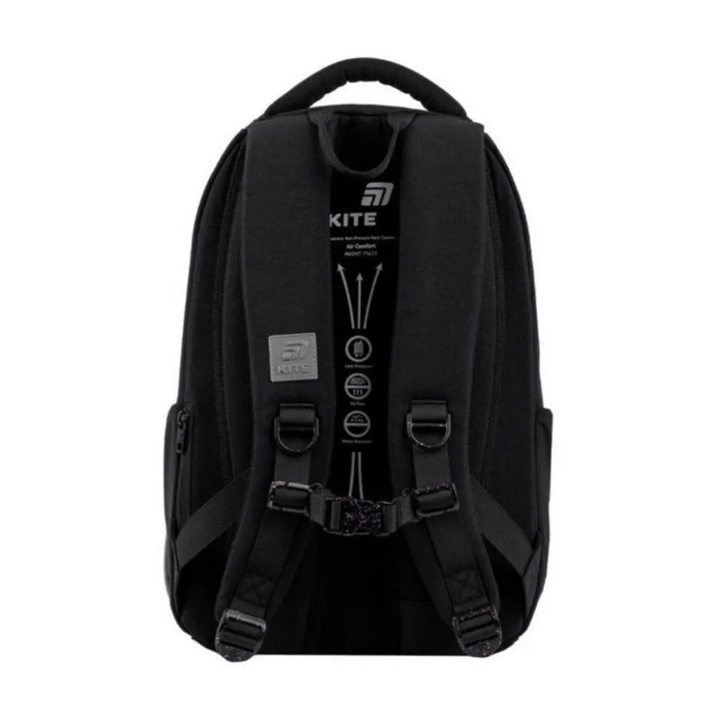 Ортопедический рюкзак Kite Education Teens Drama Queen K26-2587M-2, черный Ортопедический рюкзак Kite Education Teens Drama Queen K26-2587M-2, черный