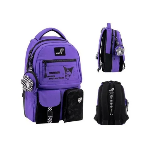 Ортопедический рюкзак Kite Education Teens Kuromi HK26-2587M-1, фиолетовый - Фото№1