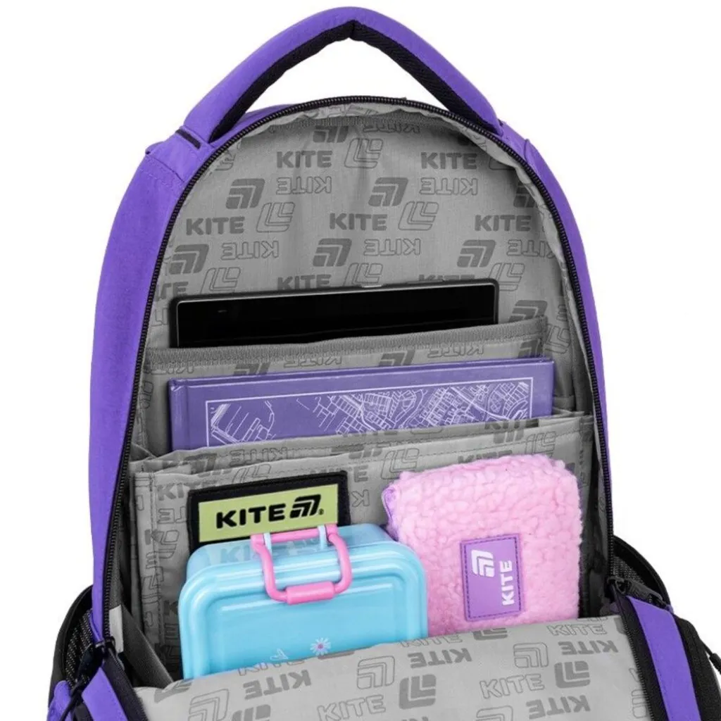 Ортопедический рюкзак Kite Education Teens Kuromi HK26-2587M-1, фиолетовый