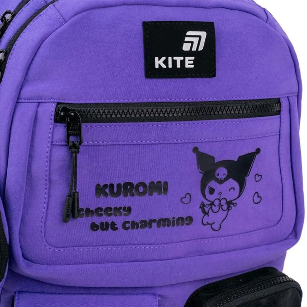 Ортопедический рюкзак Kite Education Teens Kuromi HK26-2587M-1, фиолетовый