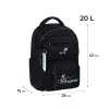 Ортопедический рюкзак Kite Education Teens Kuromi HK26-2594M, черный - Фото№3