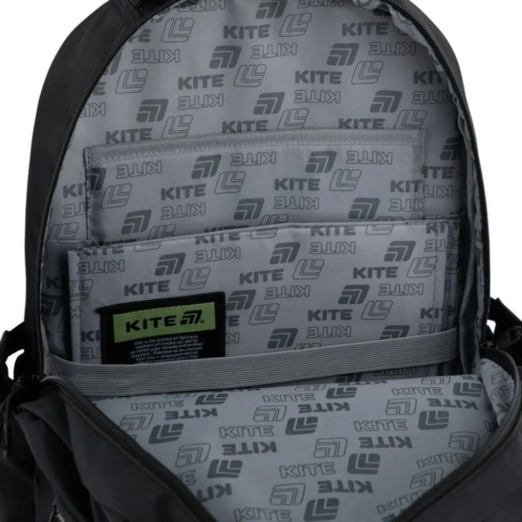 Ортопедический рюкзак Kite Education Teens Kuromi HK26-2594M, черный