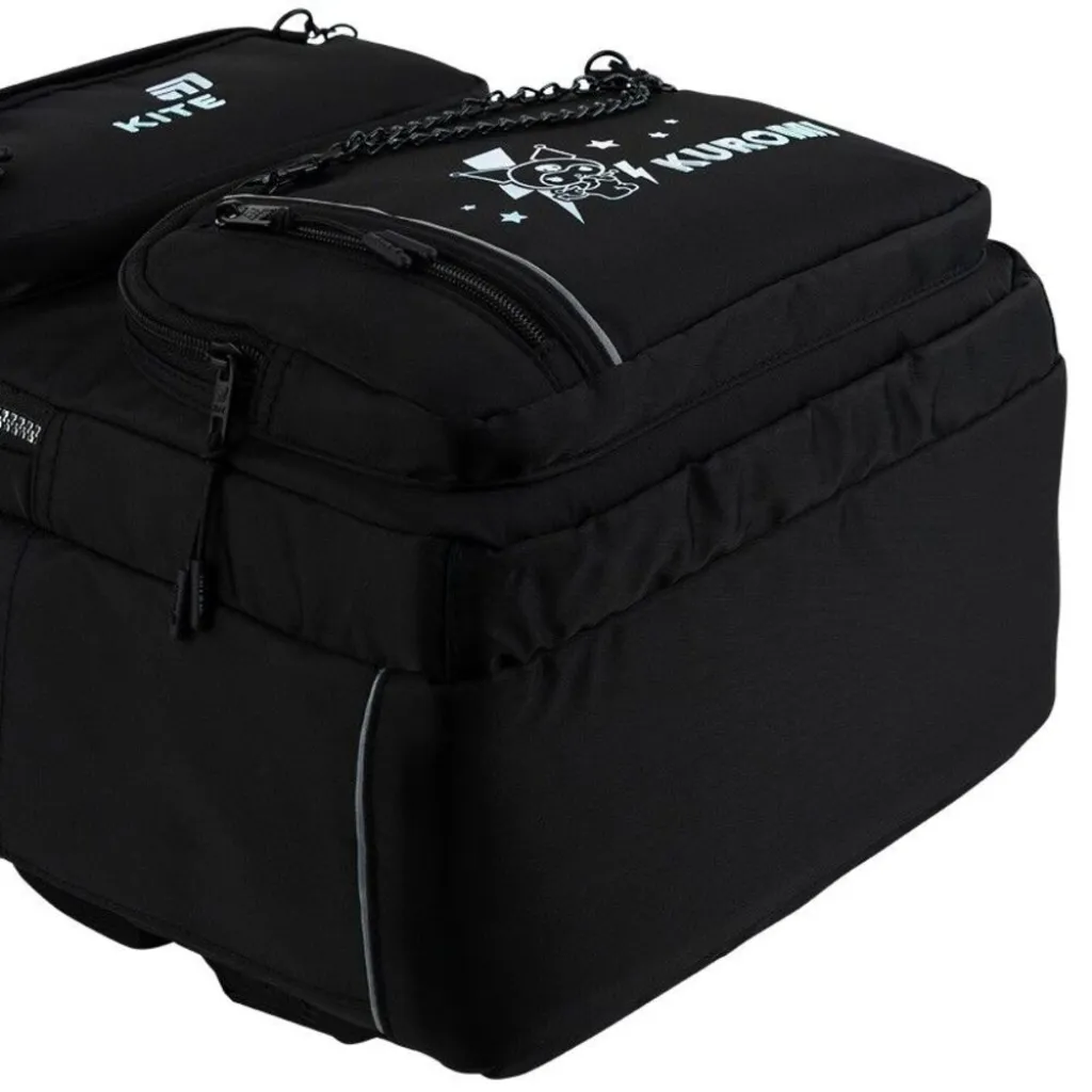 Ортопедический рюкзак Kite Education Teens Kuromi HK26-2594M, черный